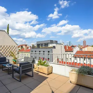 Apartment Premium - 7e Ciel Rooftop Panoramique, Lyon
